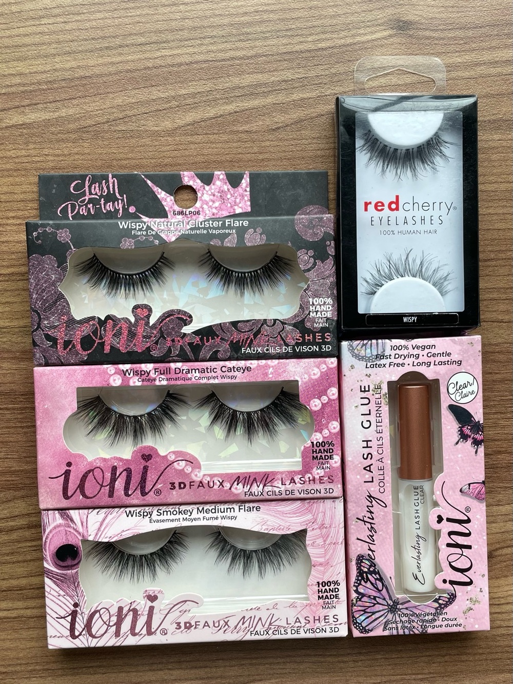 Wispy Full Dramatic Cat-eye False Lashes - Black